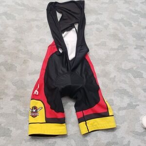 Primal Bib Cycling Shorts Mens XS Black Padded Byrds